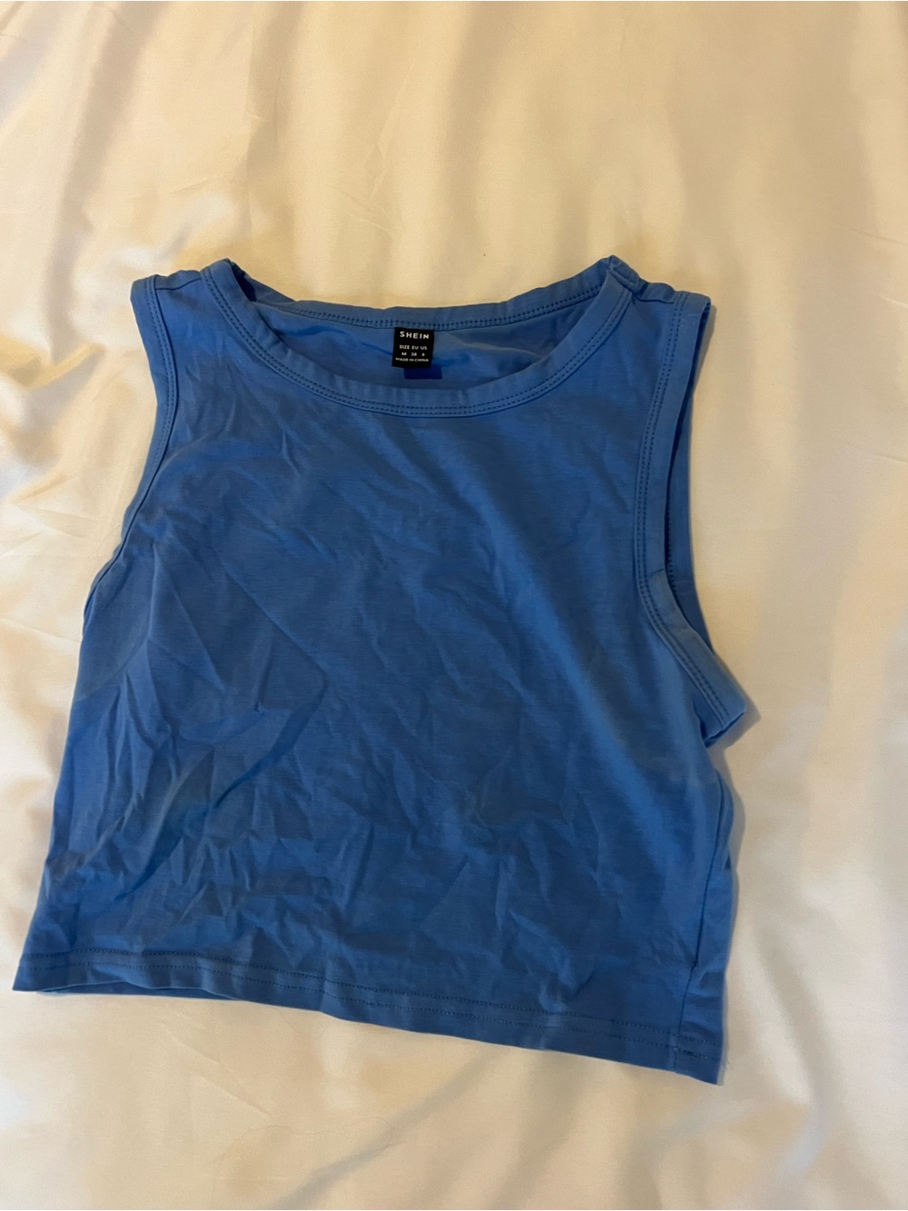 Shein Blue Tank Top Size Small